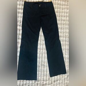 Athleta Black Cargo Pants size 4